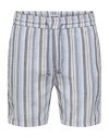 BERMUDA PUNTO GOMA RAYAS 22026950 ONSTREV LIFE REG STRU STRIPE SHORTS NOOS
