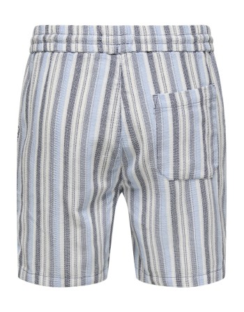 BERMUDA PUNTO GOMA RAYAS 22026950 ONSTREV LIFE REG STRU STRIPE SHORTS NOOS