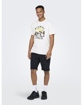 BERMUDAS TIPO CHINO 22027905 ONSPETER LIFE REGULAR 0013 SHORTS NOOS