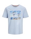 CAMISETA M/C ESSENTIALS JACK AND JONES 12268438 JJCOLTON PHOTOPRINT TEE SS CREW NECK