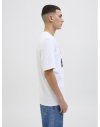 CAMISETA M/C LOGO JACK AND JONES FLORES 12269324 JJHAWAII SHAPE TEE SS CREW NECK LN