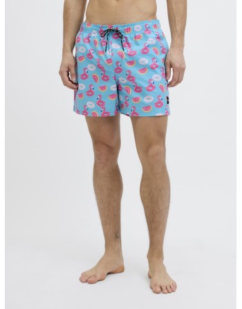 BAÑADOR FLAMENCOS SANDÍAS Y ROSQUILLAS 12272809 JPSTMAUI JJSWIM NOVELTY AOP AKM SN
