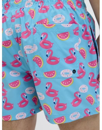BAÑADOR FLAMENCOS SANDÍAS Y ROSQUILLAS 12272809 JPSTMAUI JJSWIM NOVELTY AOP AKM SN