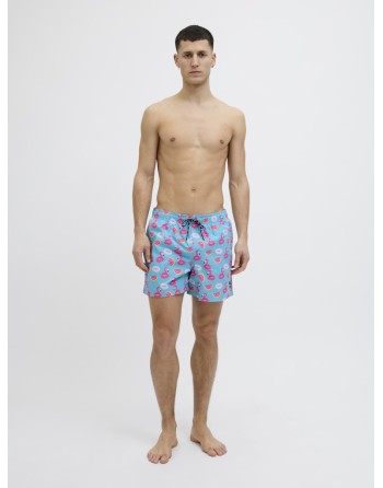 BAÑADOR FLAMENCOS SANDÍAS Y ROSQUILLAS 12272809 JPSTMAUI JJSWIM NOVELTY AOP AKM SN