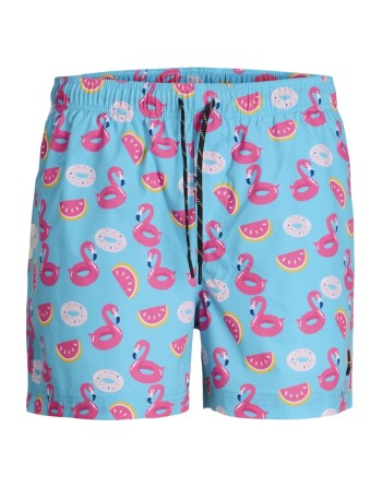 BAÑADOR FLAMENCOS SANDÍAS Y ROSQUILLAS 12272809 JPSTMAUI JJSWIM NOVELTY AOP AKM SN