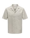 CAMISA M/C RAYAS FINAS 22030342 ONSEYE RESORT SEERS 0009 SHIRT NOOS