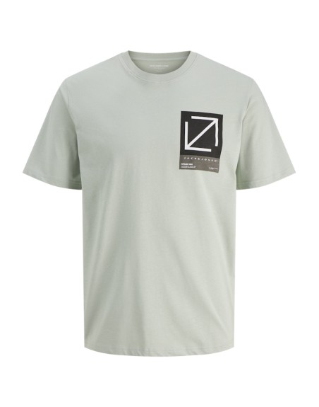 CAMISETA M/C JACK AND JONES LOGO ARCOIRIS 12286113 JCOSYSTEMATIC TEE SS CREW NECK STYDSS25
