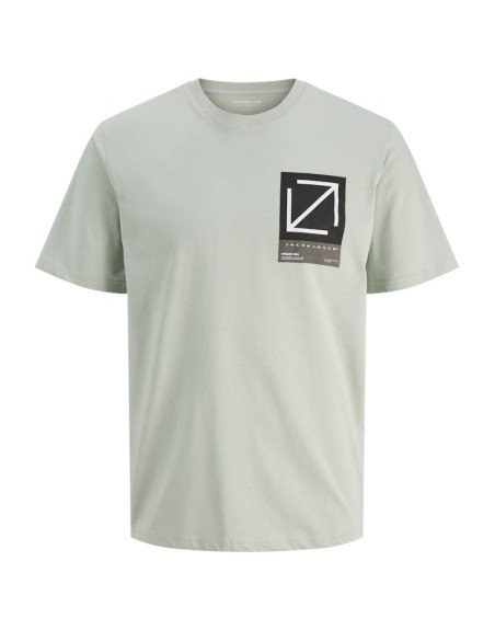 CAMISETA M/C JACK AND JONES LOGO ARCOIRIS 12286113 JCOSYSTEMATIC TEE SS CREW NECK STYDSS25