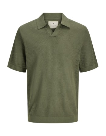POLO M/C PUNTO CUELLO V 12275521 JPRBLUOLIVER KNIT SPLIT NECK