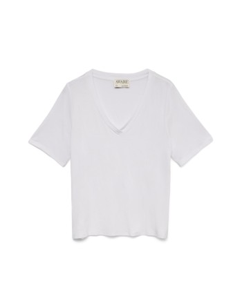 CAMISETA M/C BÁSICA CUELLO V 10328539 AWRITA SS V-NECK T-SHIRT NOOS