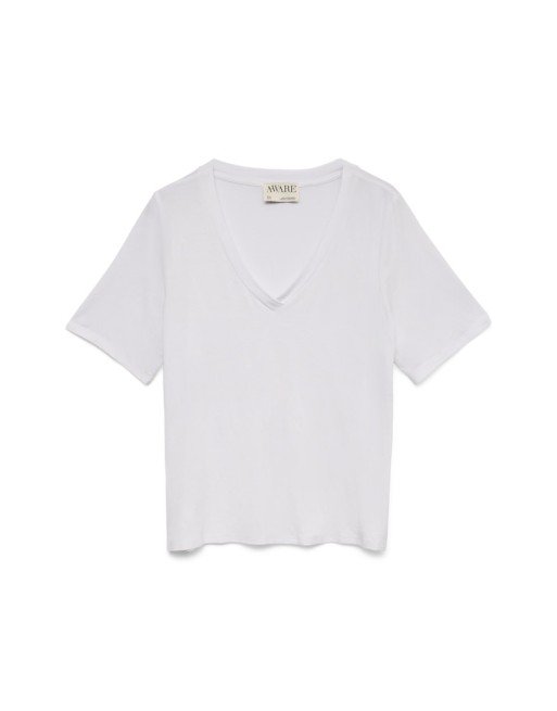 CAMISETA M/C BÁSICA CUELLO V 10328539 AWRITA SS V-NECK T-SHIRT NOOS