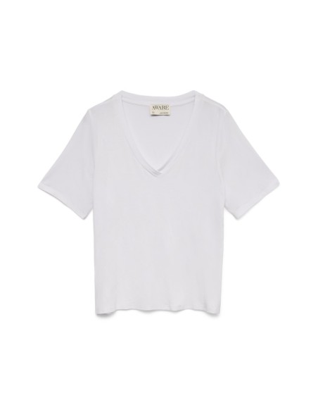 CAMISETA M/C BÁSICA CUELLO V 10328539 AWRITA SS V-NECK T-SHIRT NOOS