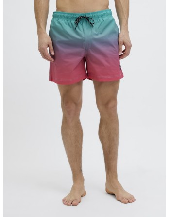 BAÑADOR DOS COLORES DIFUMINADO 12272952 JPSTMAUI JJSWIM DIP DYE AKM