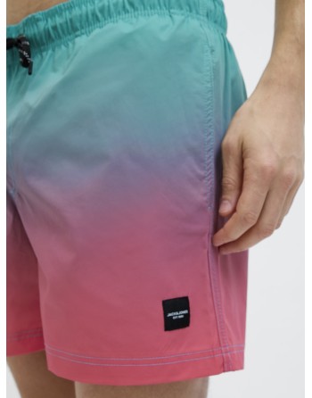 BAÑADOR DOS COLORES DIFUMINADO 12272952 JPSTMAUI JJSWIM DIP DYE AKM
