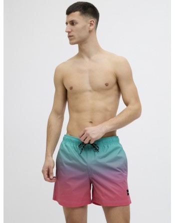 BAÑADOR DOS COLORES DIFUMINADO 12272952 JPSTMAUI JJSWIM DIP DYE AKM