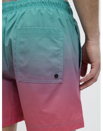 BAÑADOR DOS COLORES DIFUMINADO 12272952 JPSTMAUI JJSWIM DIP DYE AKM