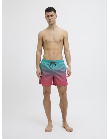 BAÑADOR DOS COLORES DIFUMINADO 12272952 JPSTMAUI JJSWIM DIP DYE AKM