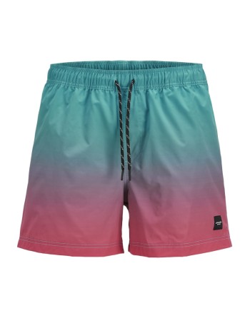 BAÑADOR DOS COLORES DIFUMINADO 12272952 JPSTMAUI JJSWIM DIP DYE AKM