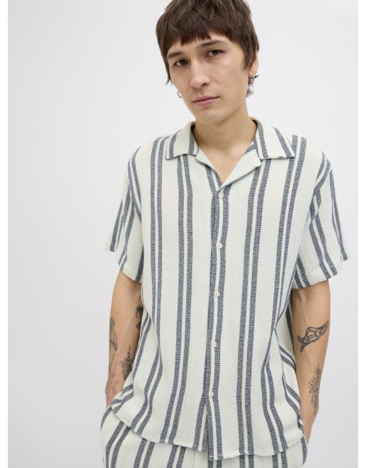 CAMISA M/C PUNTO RAYAS 12271060 JORCOBA STRIPE RESORT SHIRT SS SN