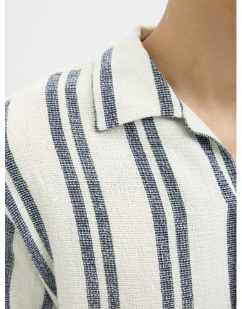 CAMISA M/C PUNTO RAYAS 12271060 JORCOBA STRIPE RESORT SHIRT SS SN