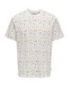 CAMISETA M/C ESTAMPADA 22023392 ONSLEVI REG DITSY AOP SS TEE CS