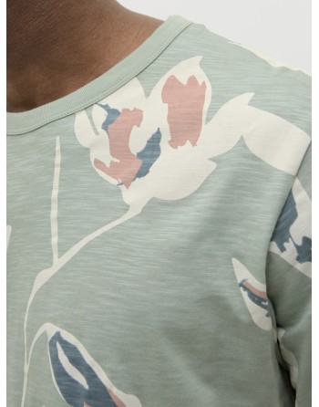CAMISETA M/C FLORES ABSTRACTAS 12279351 JPRBLAPALERMO AOP SS TEE
