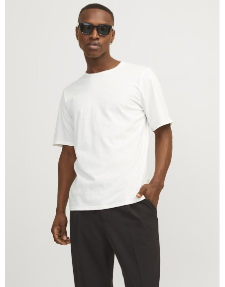 CAMISETA M/C BÁSICA CUELLO RULÉ 12257961 JPRBLURYDES SS TEE