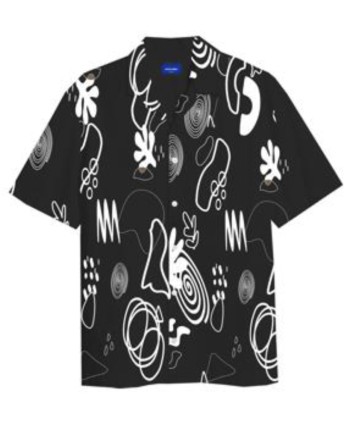 CAMISA M/C COLORINES 12284370 JORLUKE GALLERY RESORT SHIRT SS TG SMU