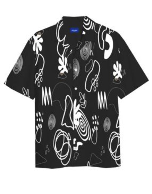 CAMISA M/C COLORINES 12284370 JORLUKE GALLERY RESORT SHIRT SS TG SMU