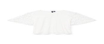 CAMISETA M/C MANGA ENCAJE 10329679 VMPANNA 2/4 TOP JRS