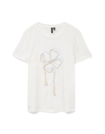 CAMISETA M/C DIBUJO CUERDAS 10327139 VMSINANE FRANCIS SS TOP BOX JRS GA