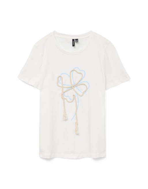 CAMISETA M/C DIBUJO CUERDAS 10327139 VMSINANE FRANCIS SS TOP BOX JRS GA