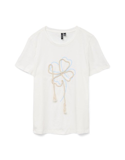 CAMISETA M/C DIBUJO CUERDAS 10327139 VMSINANE FRANCIS SS TOP BOX JRS GA