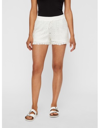 SHORT ENCAJE FORRO 10190155 VMHONEY LACE SHORTS WVN GA