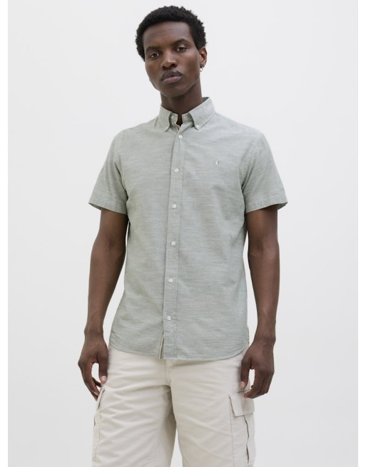 CAMISA M/C HILO 12276814 JPRBLUSUMMER SHIELD S/S SHIRT LN