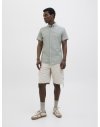 CAMISA M/C HILO 12276814 JPRBLUSUMMER SHIELD S/S SHIRT LN