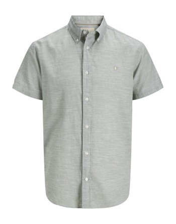 CAMISA M/C HILO 12276814 JPRBLUSUMMER SHIELD S/S SHIRT LN