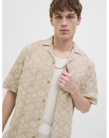 CAMISA M/C FLORES BORDADAS 12277947 