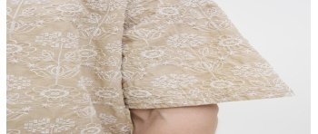 CAMISA M/C FLORES BORDADAS 12277947 