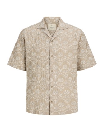 CAMISA M/C FLORES BORDADAS 12277947 