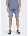 BERMUDAS TEJANAS PLY SHORTS 22028772 ONSPLY MBD 8772 TAI DNM SHORTS NOOS