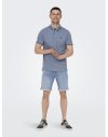 BERMUDAS TEJANAS PLY SHORTS 22028772 ONSPLY MBD 8772 TAI DNM SHORTS NOOS