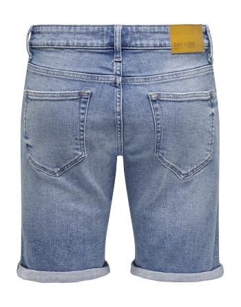 BERMUDAS TEJANAS PLY SHORTS 22028772 ONSPLY MBD 8772 TAI DNM SHORTS NOOS
