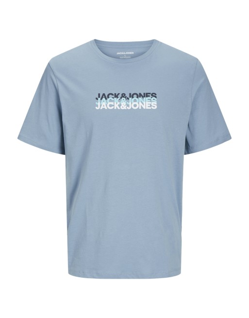 CAMISETA M/C TRIPLE JACK AND JONES 12256777 JJCYBER TEE SS CREW NECK
