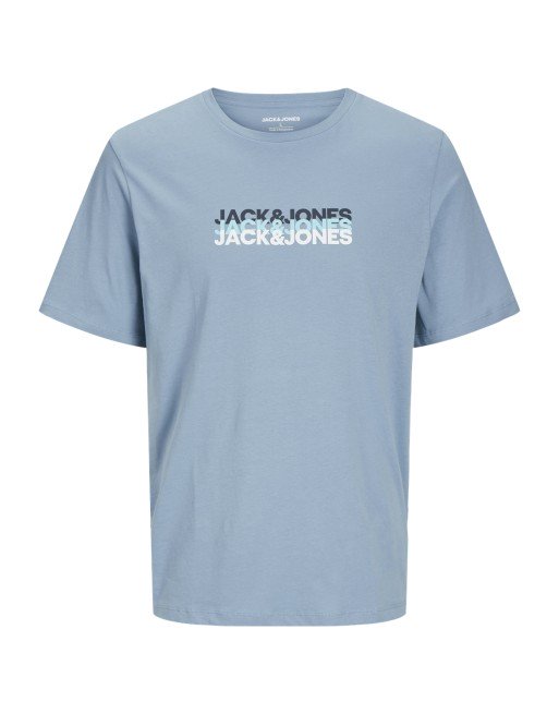 CAMISETA M/C TRIPLE JACK AND JONES 12256777 JJCYBER TEE SS CREW NECK