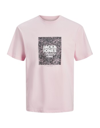 CAMISETA M/C JACK AND JONES CREATED 1990 12262571 JORBUSHWICK BOX TEE SS CREW NECK LN