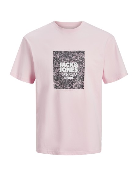 CAMISETA M/C JACK AND JONES CREATED 1990 12262571 JORBUSHWICK BOX TEE SS CREW NECK LN