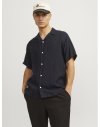 CAMISA M/C HILO CUELLO V 12256322 JORJEFF MARBELLA RESORT SHIRT