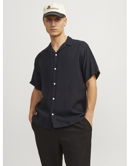 CAMISA M/C HILO CUELLO V 12256322 JORJEFF MARBELLA RESORT SHIRT
