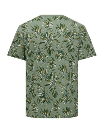 CAMISETA M/C HOJAS PLANTA 22028175 ONSNEWIASON LIFE REG AOP SS TEE